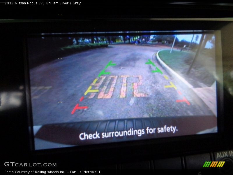 Brilliant Silver / Gray 2013 Nissan Rogue SV