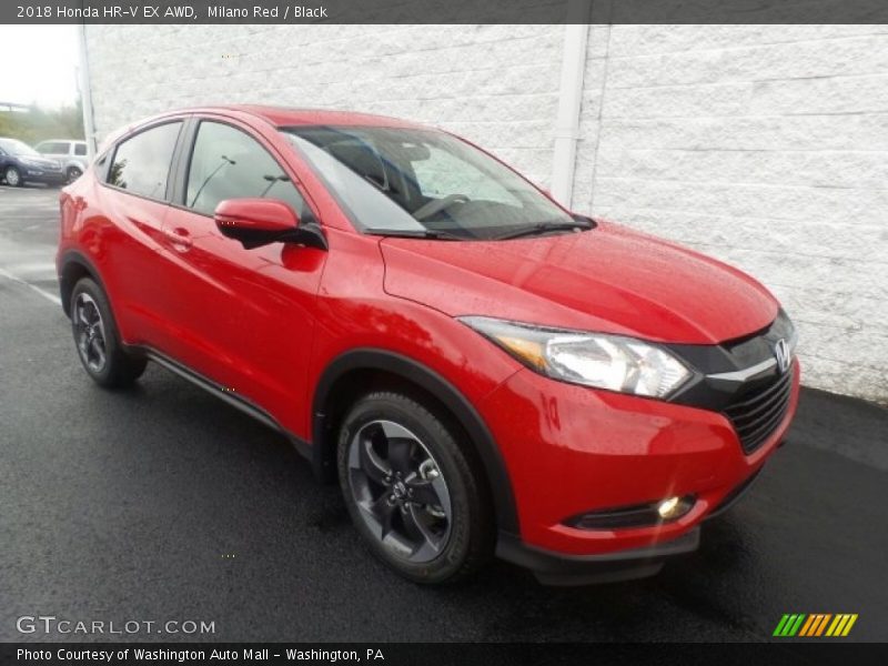 Front 3/4 View of 2018 HR-V EX AWD