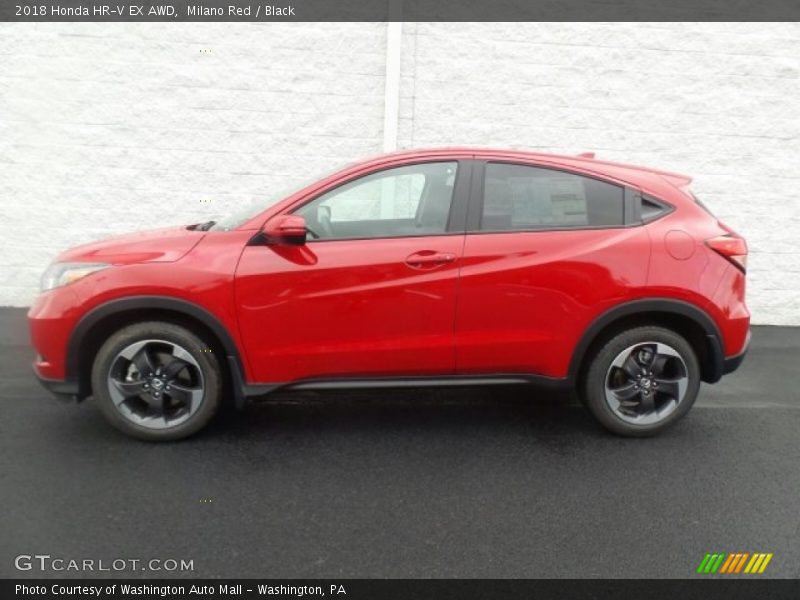  2018 HR-V EX AWD Milano Red
