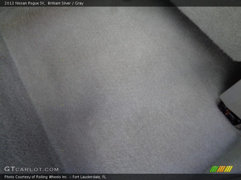 Brilliant Silver / Gray 2013 Nissan Rogue SV