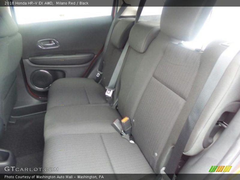Milano Red / Black 2018 Honda HR-V EX AWD