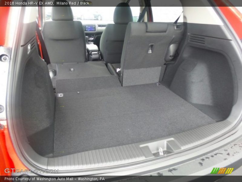 Milano Red / Black 2018 Honda HR-V EX AWD