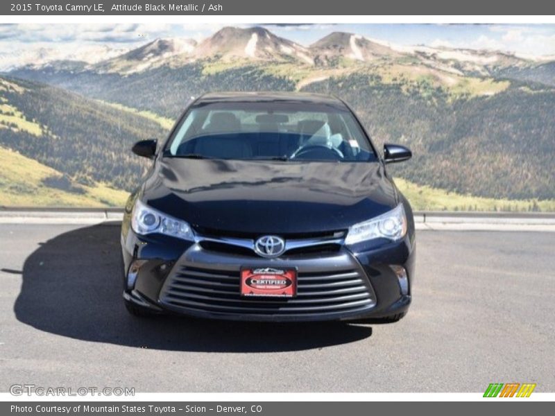 Attitude Black Metallic / Ash 2015 Toyota Camry LE
