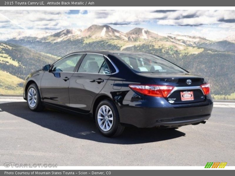 Attitude Black Metallic / Ash 2015 Toyota Camry LE