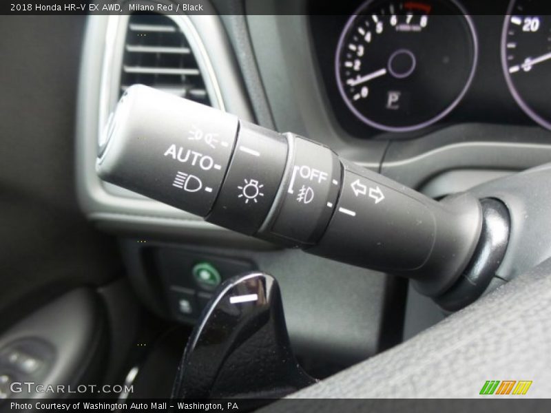 Milano Red / Black 2018 Honda HR-V EX AWD