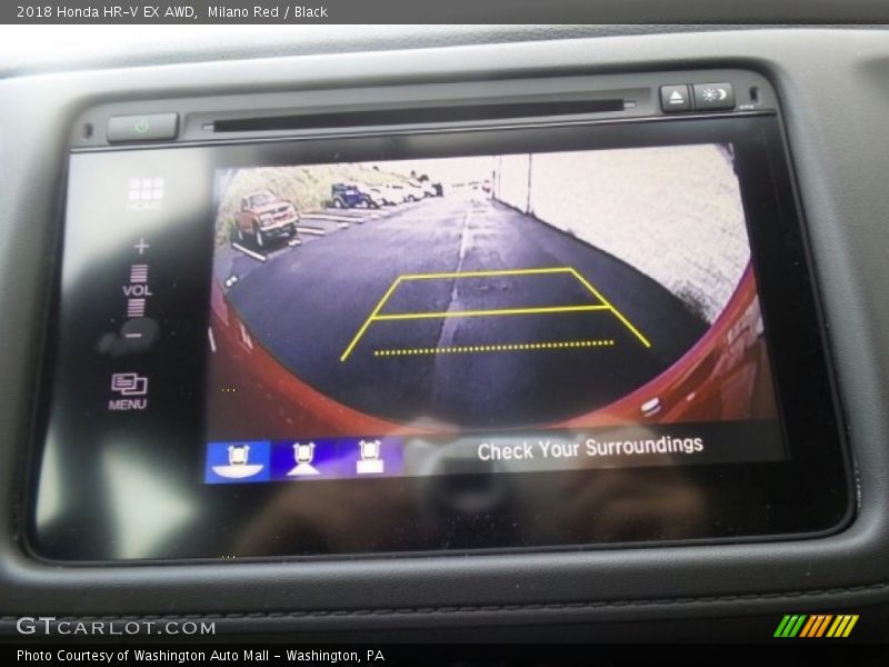 Milano Red / Black 2018 Honda HR-V EX AWD