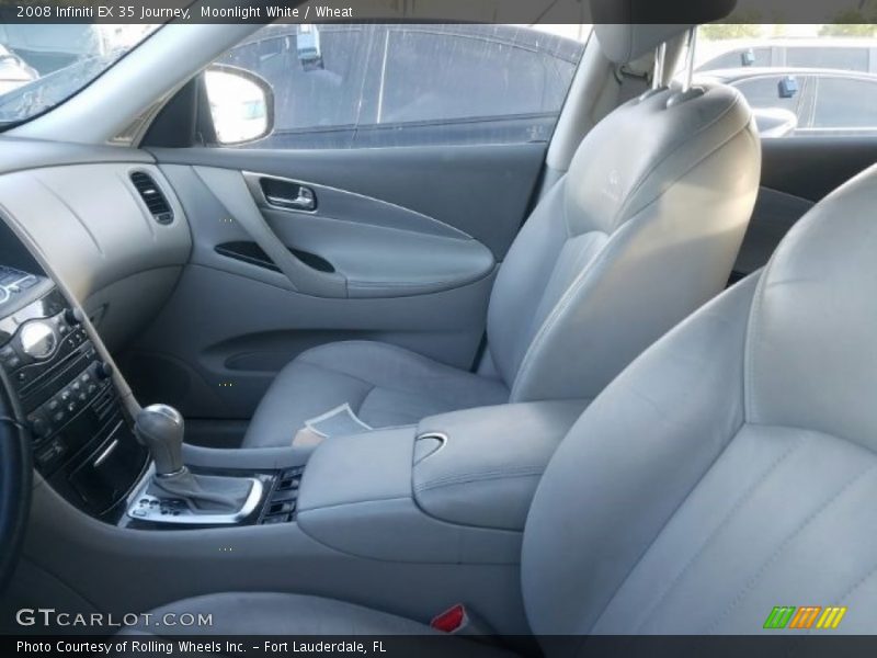 Moonlight White / Wheat 2008 Infiniti EX 35 Journey