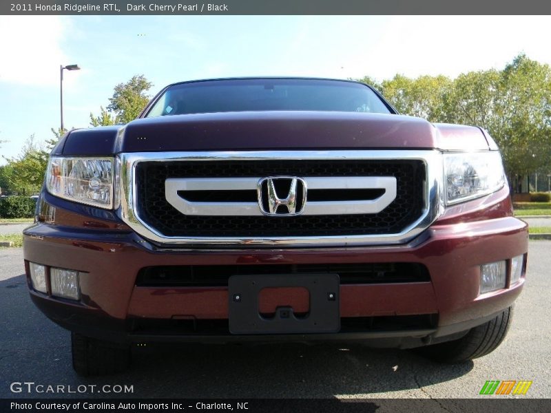 Dark Cherry Pearl / Black 2011 Honda Ridgeline RTL