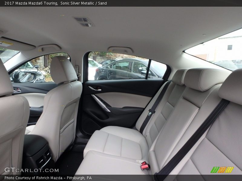 Sonic Silver Metallic / Sand 2017 Mazda Mazda6 Touring