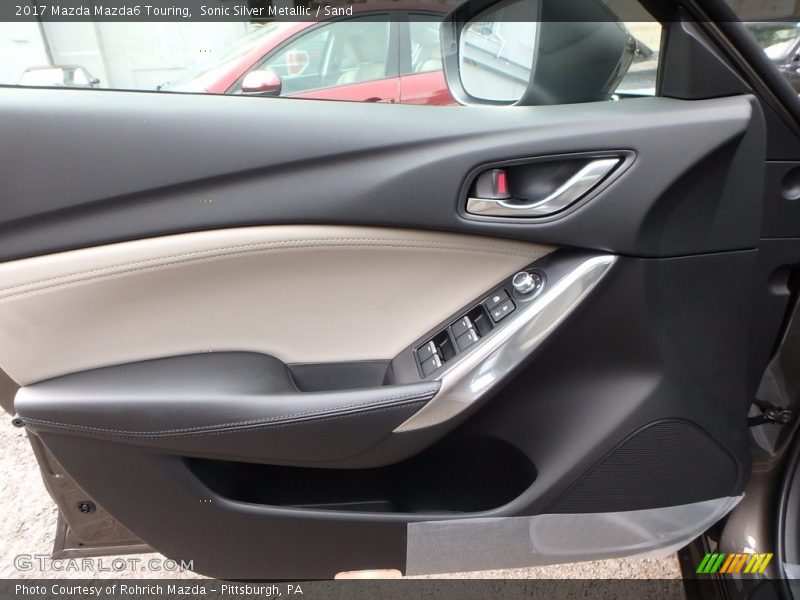 Sonic Silver Metallic / Sand 2017 Mazda Mazda6 Touring