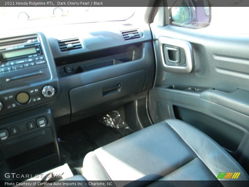 Dark Cherry Pearl / Black 2011 Honda Ridgeline RTL