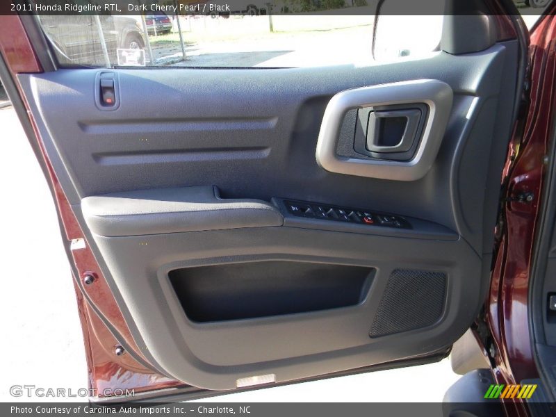 Dark Cherry Pearl / Black 2011 Honda Ridgeline RTL