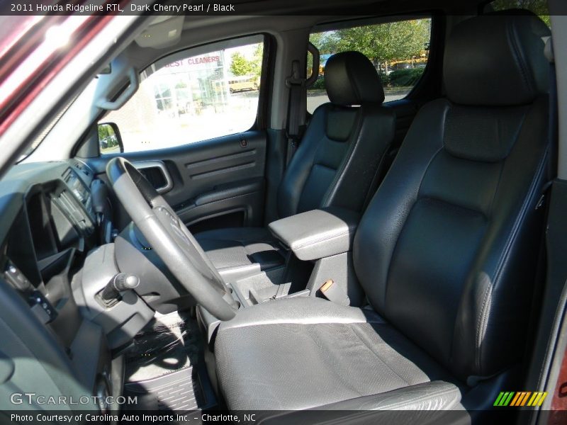 Dark Cherry Pearl / Black 2011 Honda Ridgeline RTL