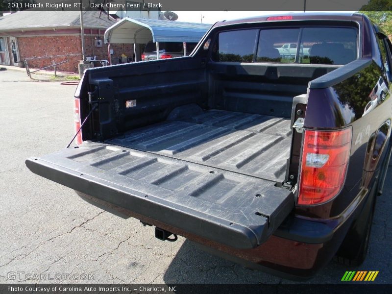 Dark Cherry Pearl / Black 2011 Honda Ridgeline RTL
