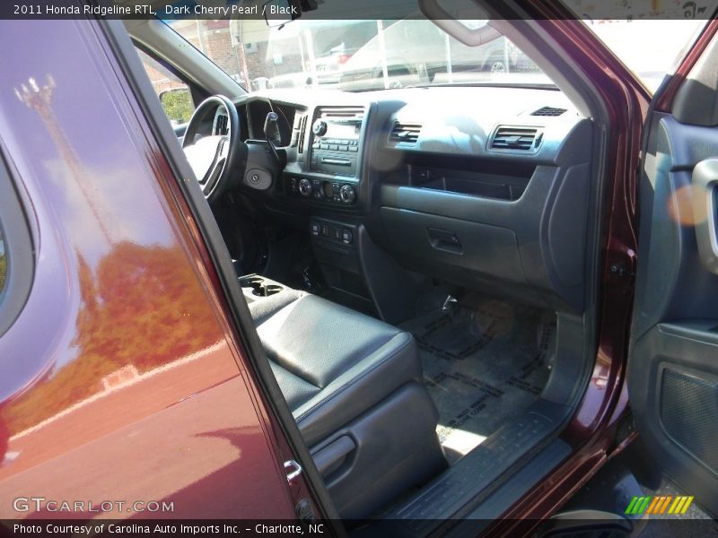 Dark Cherry Pearl / Black 2011 Honda Ridgeline RTL