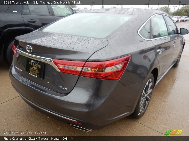 Magnetic Gray Metallic / Black 2018 Toyota Avalon XLE