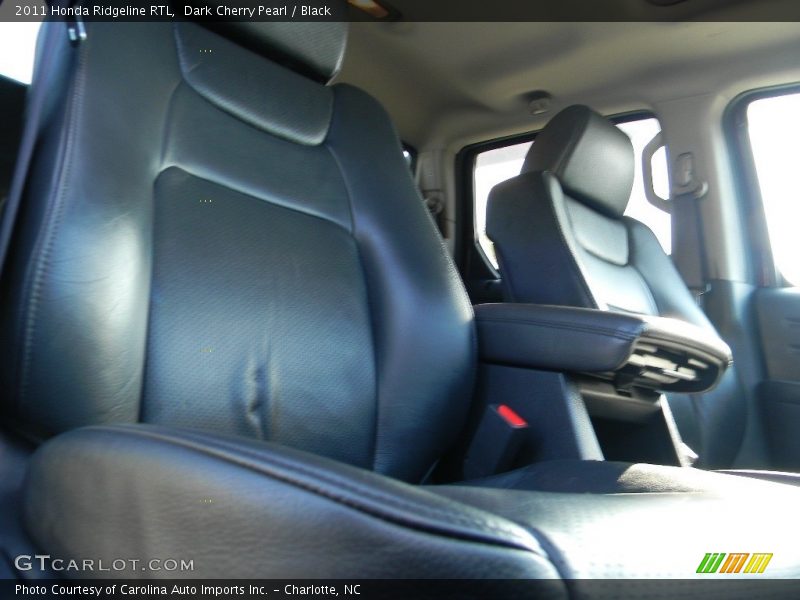 Dark Cherry Pearl / Black 2011 Honda Ridgeline RTL