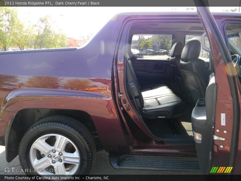 Dark Cherry Pearl / Black 2011 Honda Ridgeline RTL