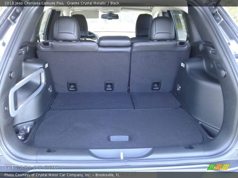 Granite Crystal Metallic / Black 2018 Jeep Cherokee Latitude Plus