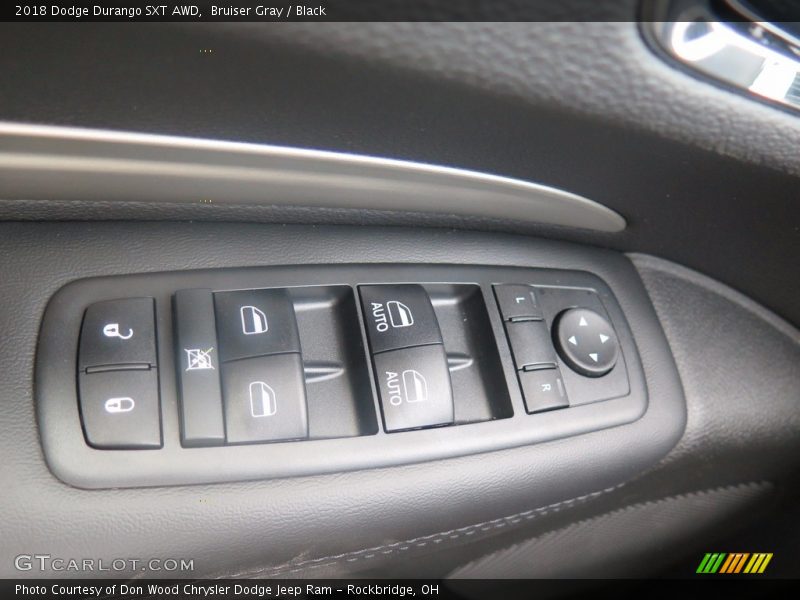 Bruiser Gray / Black 2018 Dodge Durango SXT AWD