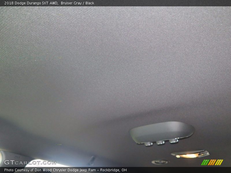 Bruiser Gray / Black 2018 Dodge Durango SXT AWD