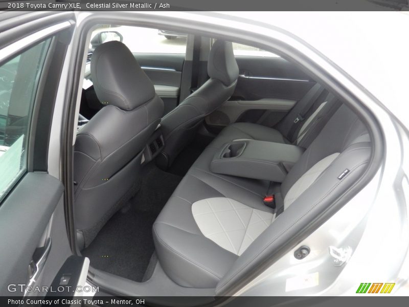 Celestial Silver Metallic / Ash 2018 Toyota Camry XLE