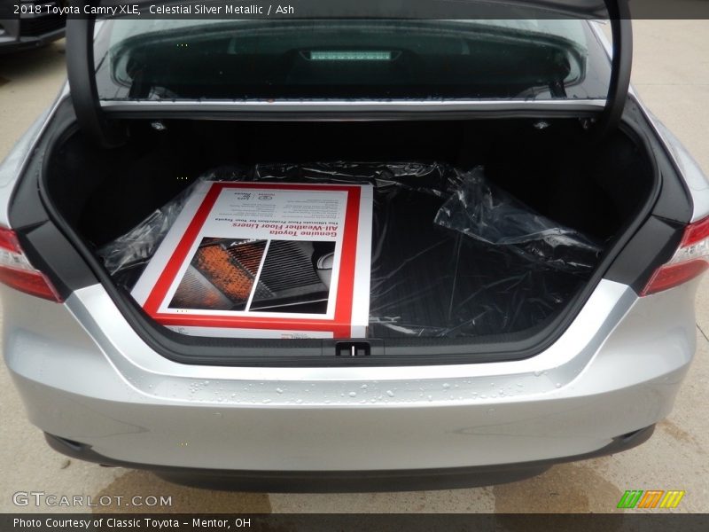 Celestial Silver Metallic / Ash 2018 Toyota Camry XLE