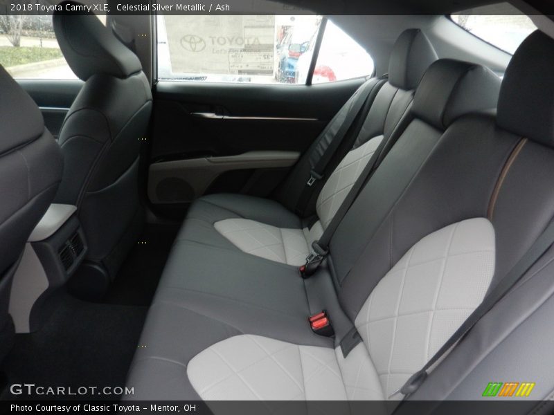 Celestial Silver Metallic / Ash 2018 Toyota Camry XLE