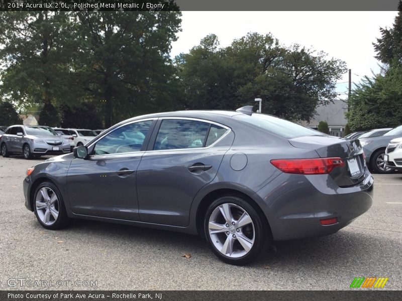 Polished Metal Metallic / Ebony 2014 Acura ILX 2.0L