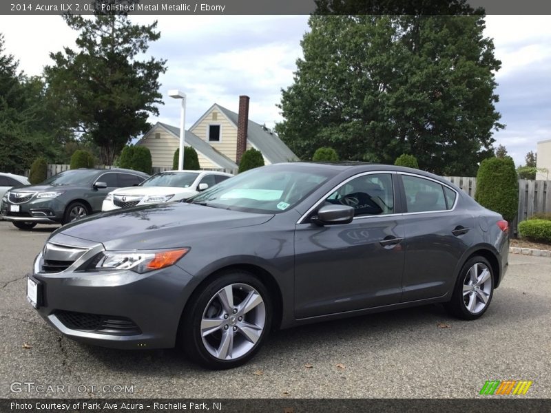 Polished Metal Metallic / Ebony 2014 Acura ILX 2.0L