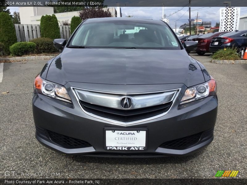Polished Metal Metallic / Ebony 2014 Acura ILX 2.0L