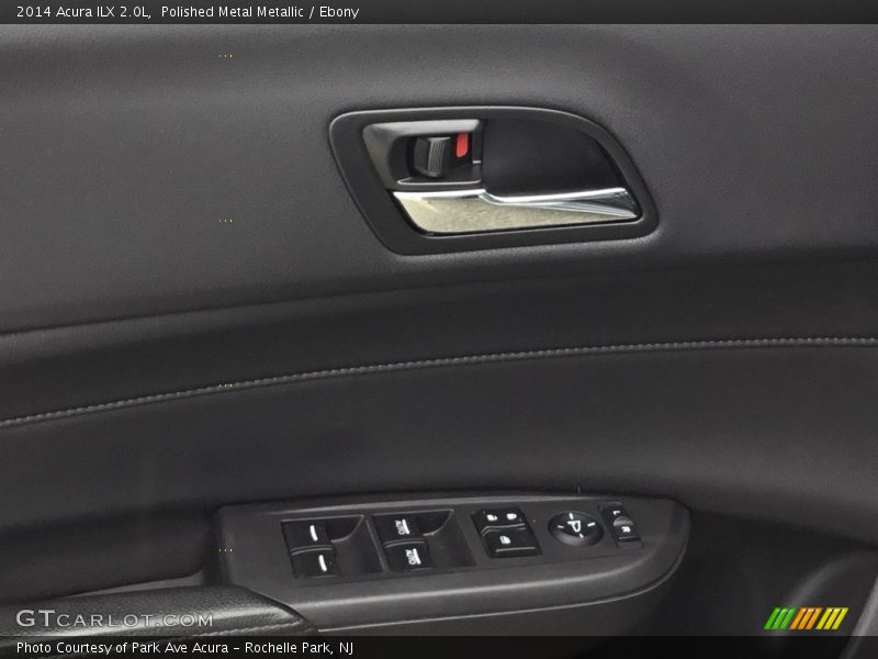 Polished Metal Metallic / Ebony 2014 Acura ILX 2.0L