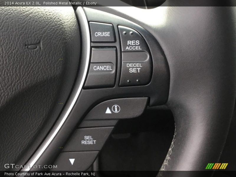 Polished Metal Metallic / Ebony 2014 Acura ILX 2.0L