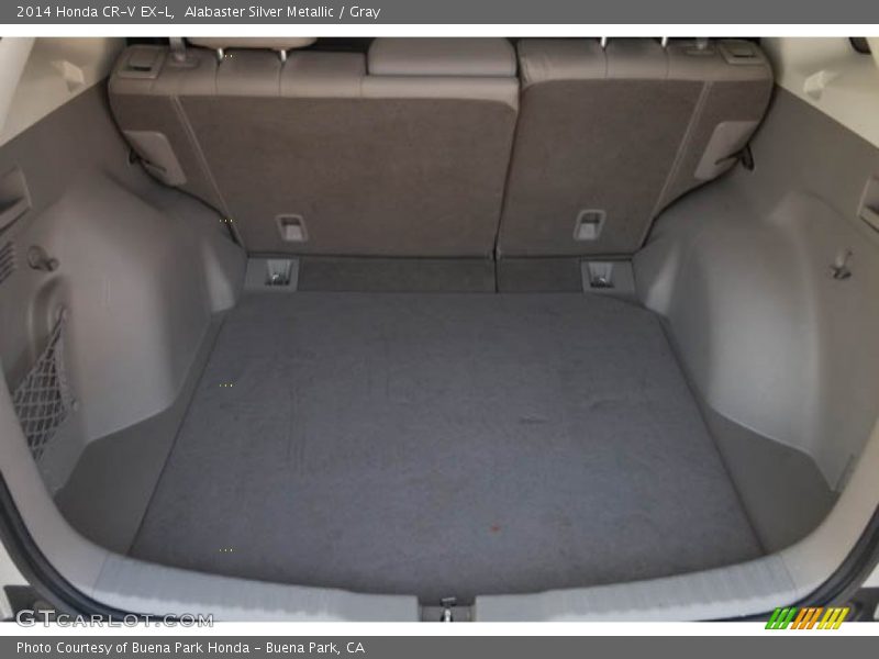 Alabaster Silver Metallic / Gray 2014 Honda CR-V EX-L