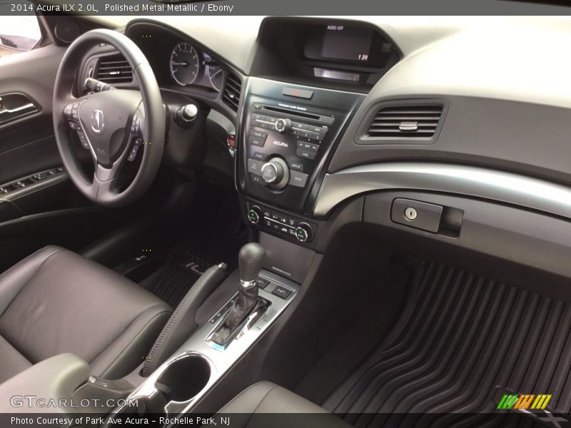 Polished Metal Metallic / Ebony 2014 Acura ILX 2.0L