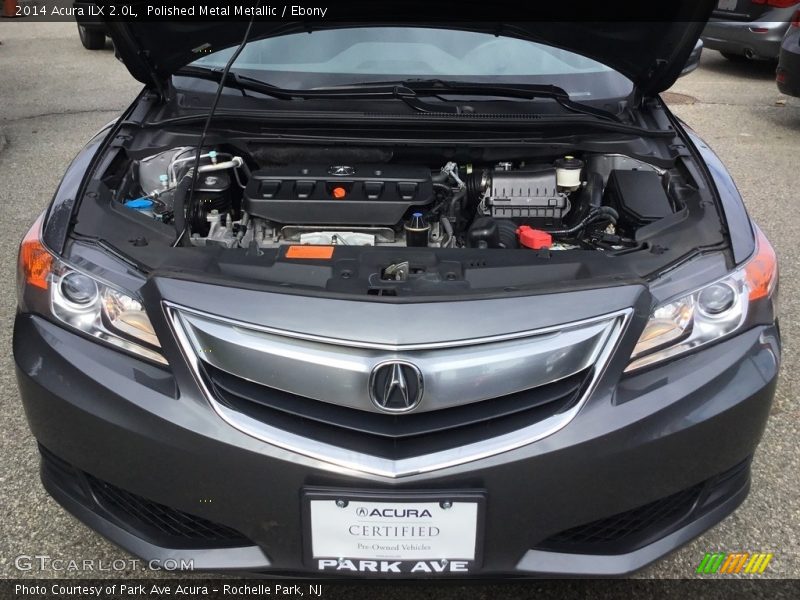 Polished Metal Metallic / Ebony 2014 Acura ILX 2.0L