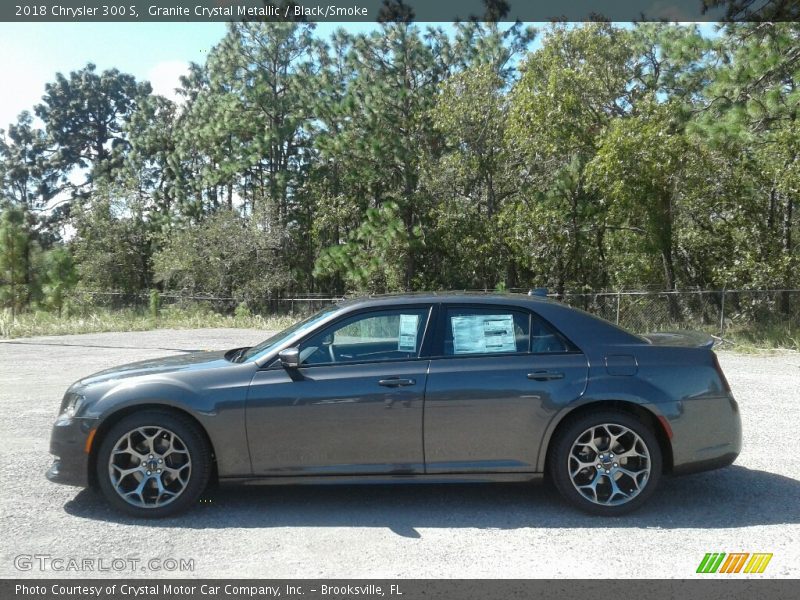 Granite Crystal Metallic / Black/Smoke 2018 Chrysler 300 S