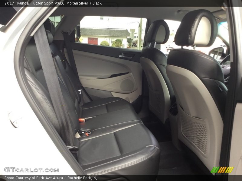 Molten Silver / Black 2017 Hyundai Tucson Sport AWD