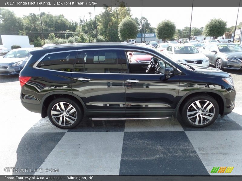 Black Forest Pearl / Gray 2017 Honda Pilot Touring