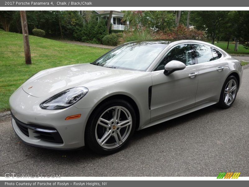 Front 3/4 View of 2017 Panamera 4