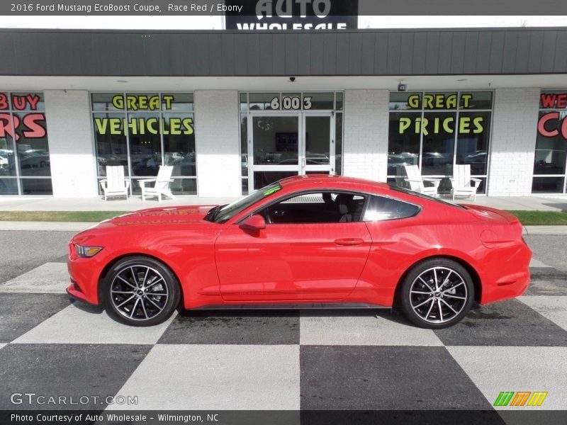 Race Red / Ebony 2016 Ford Mustang EcoBoost Coupe