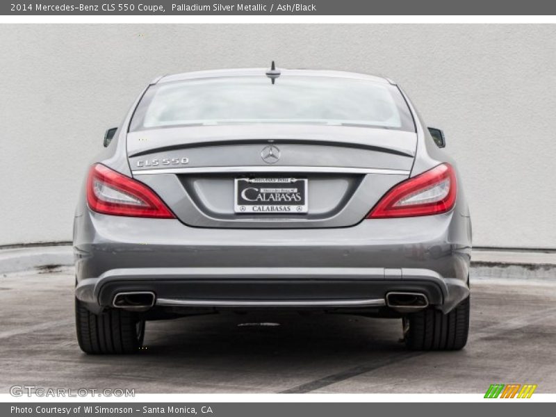 Palladium Silver Metallic / Ash/Black 2014 Mercedes-Benz CLS 550 Coupe