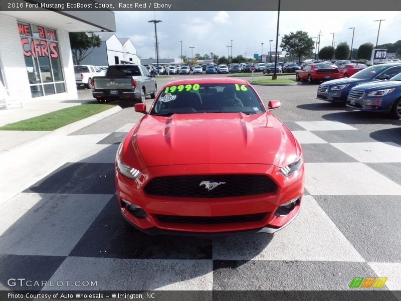 Race Red / Ebony 2016 Ford Mustang EcoBoost Coupe