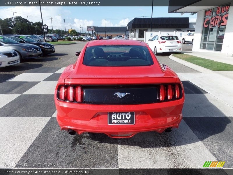 Race Red / Ebony 2016 Ford Mustang EcoBoost Coupe