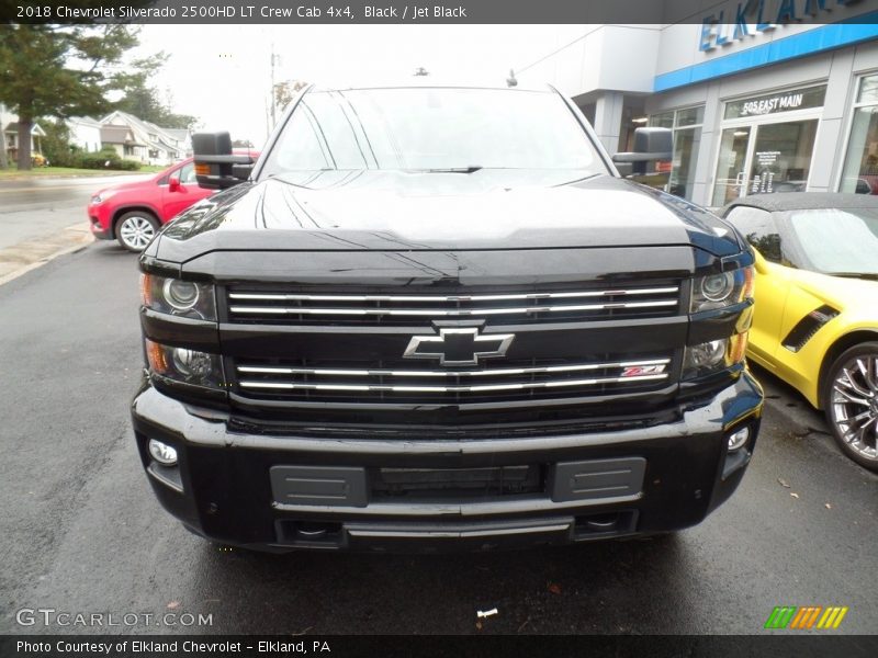 Black / Jet Black 2018 Chevrolet Silverado 2500HD LT Crew Cab 4x4