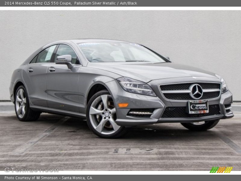Palladium Silver Metallic / Ash/Black 2014 Mercedes-Benz CLS 550 Coupe
