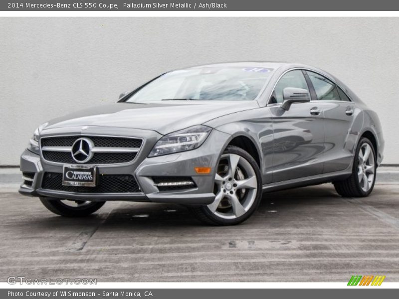 Palladium Silver Metallic / Ash/Black 2014 Mercedes-Benz CLS 550 Coupe