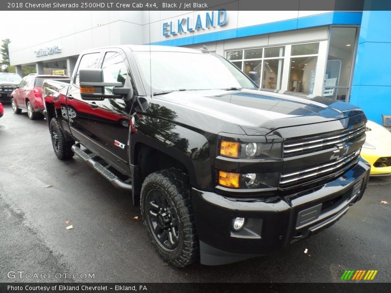 Black / Jet Black 2018 Chevrolet Silverado 2500HD LT Crew Cab 4x4