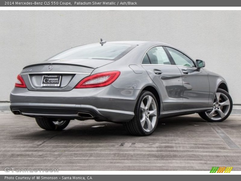 Palladium Silver Metallic / Ash/Black 2014 Mercedes-Benz CLS 550 Coupe