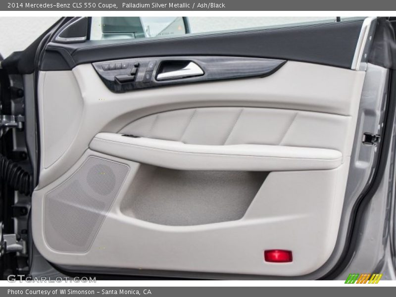Palladium Silver Metallic / Ash/Black 2014 Mercedes-Benz CLS 550 Coupe